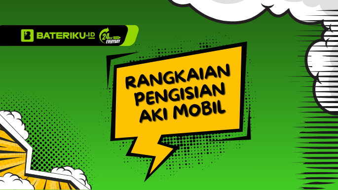 Rangkaian Pengisian Aki Mobil Bateriku